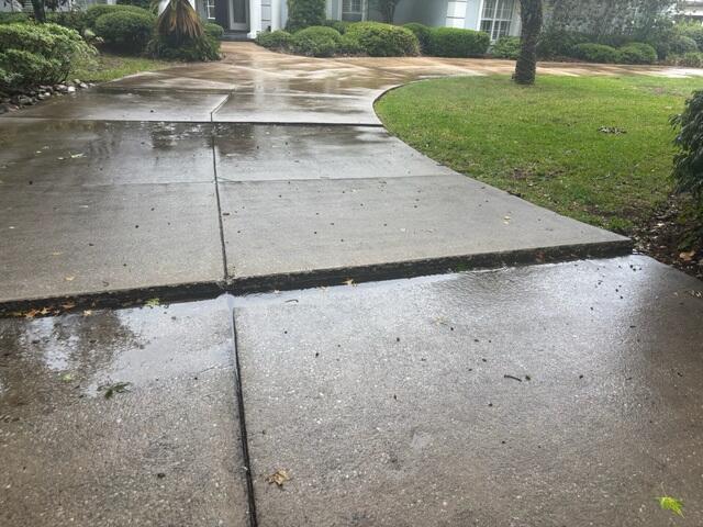 Concrete Driveway Trip Hazard