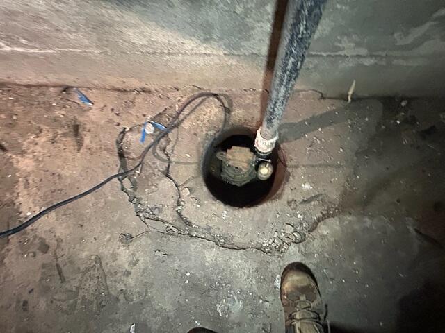 Old Sump Pump