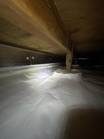 Finished Crawl Space