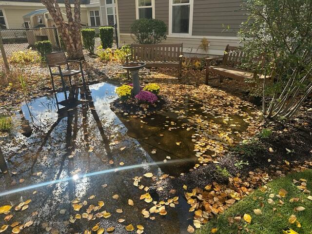 Flooded Patio