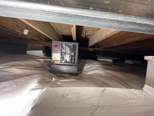 Crawl Space Dehumidifier