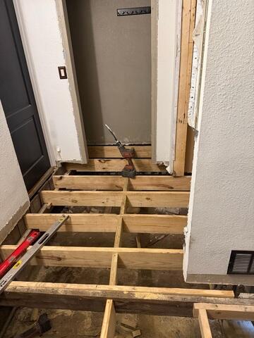 Subfloor and Floor Joist Repair