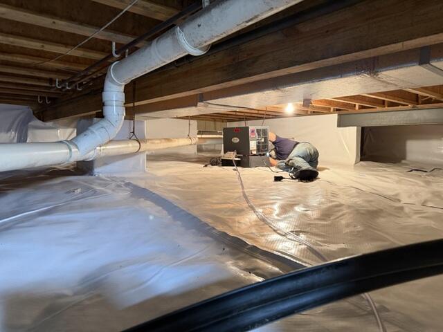 SaniDry Sedona Dehumidifier Installation