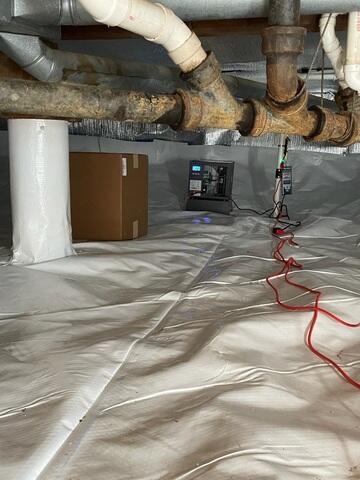 Encapsulated Crawl Space