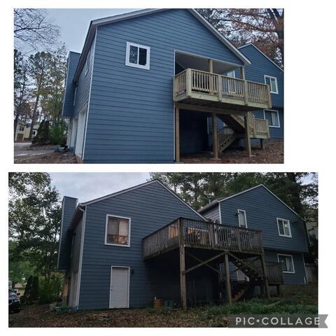 Deck completed