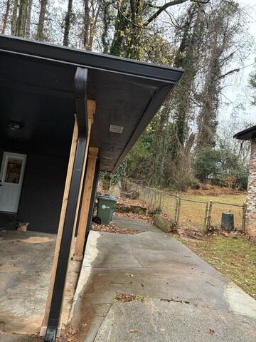 Before Gutter Guard Installation