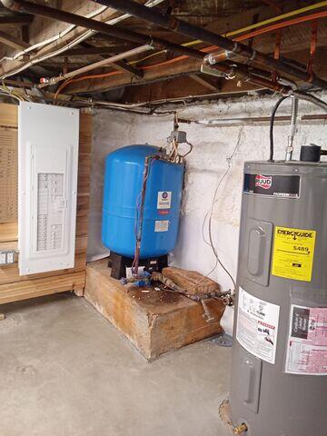 Waterproofed Basement