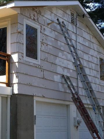 Sanding and Spot Priming