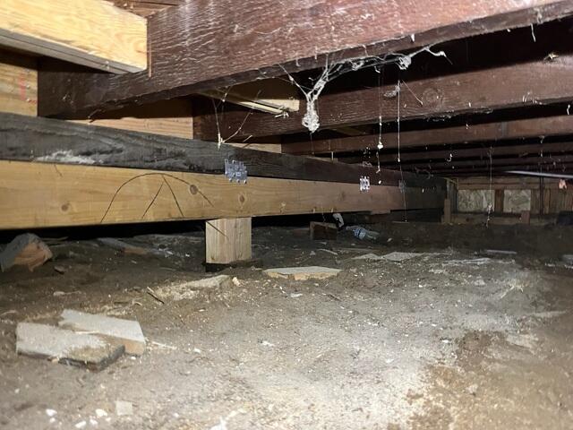 Supplemental Beam Added for Additional Floor Support