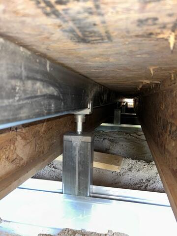 Steel Beam Reinforcement with SmartJack Supports