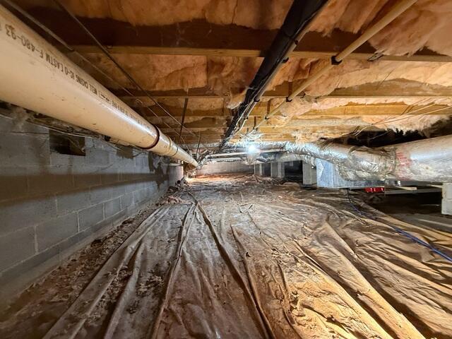 Crawl Space before