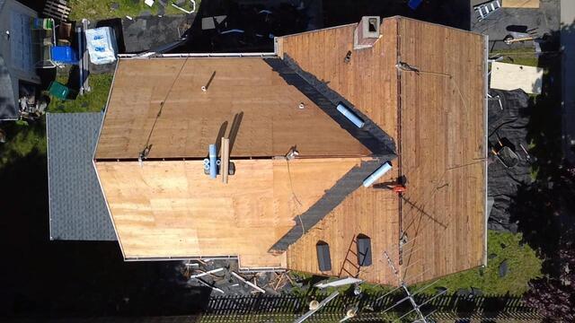 Roof Decking Exposed