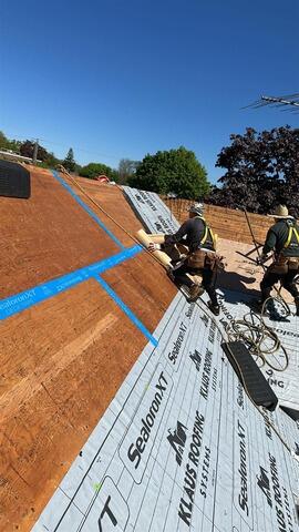 Deck Tape and Underlayment Protection