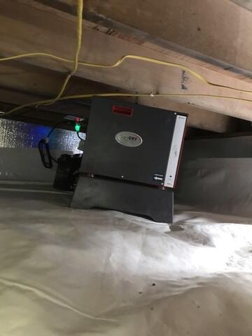 Crawl Space Dehumidification