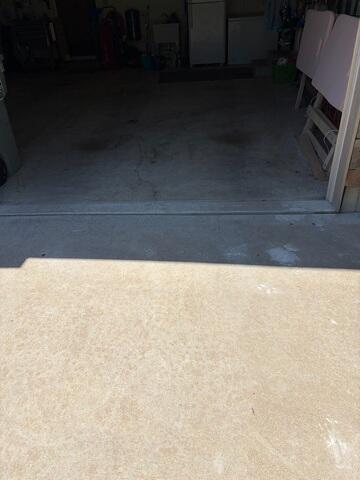 Driveway After Lifting and Leveling.