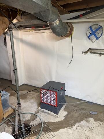 Basement Dehumidifier