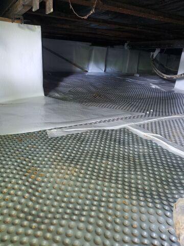 Drainage Matting Installation