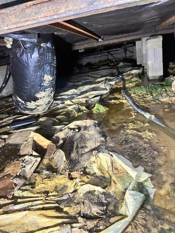 Flooded Crawl Space