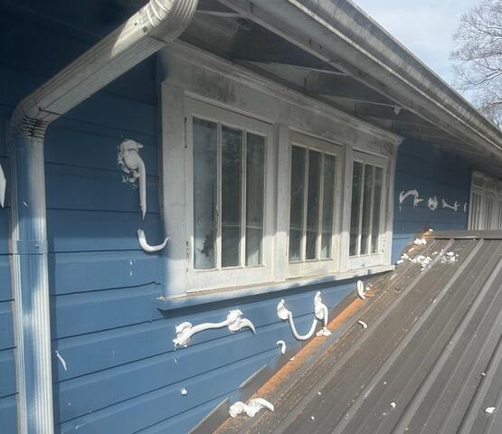 Injection Foam with Wood Siding
