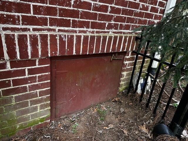 Existing Crawl Space Door