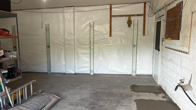 Completed Push Pier and GeoLock Install with CleanSpace in Garage