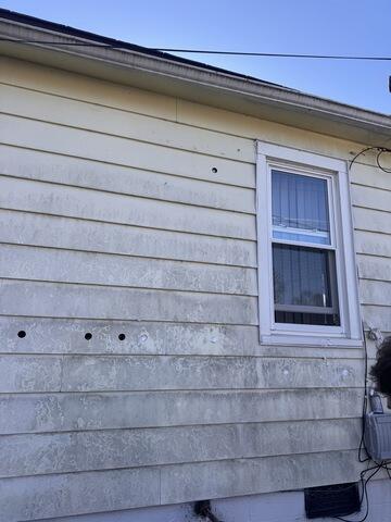 Aluminum Exterior Walls getting Injection Foam.