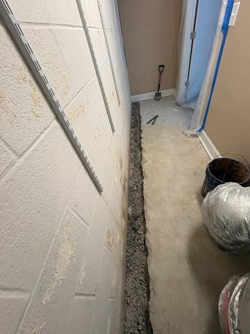 Space for the Drainage System