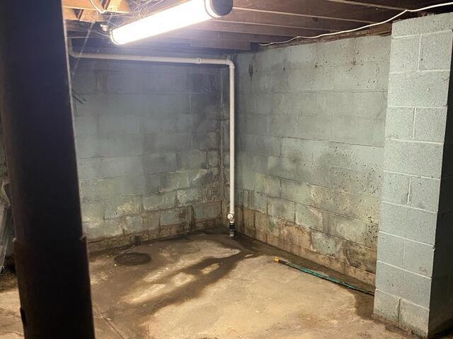 Wet Basement in Greenfield, OH