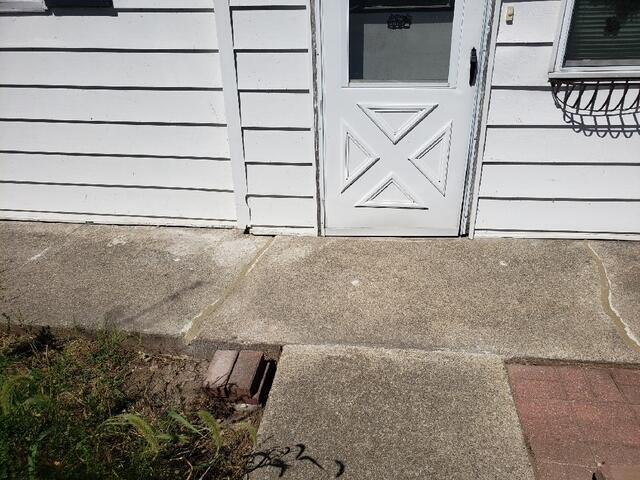Concrete Sidewalk Level