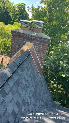 Chimney metal trim