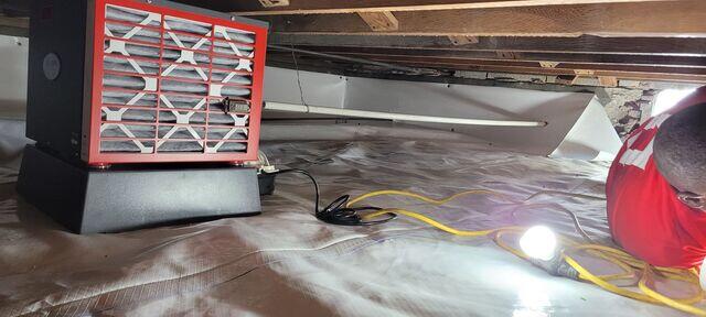 Crawl Space Dehumidifier