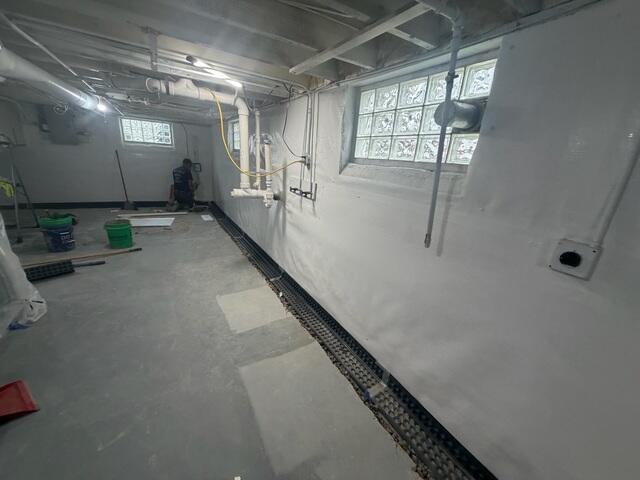 Installing the Vapor Barrier & WaterGuard