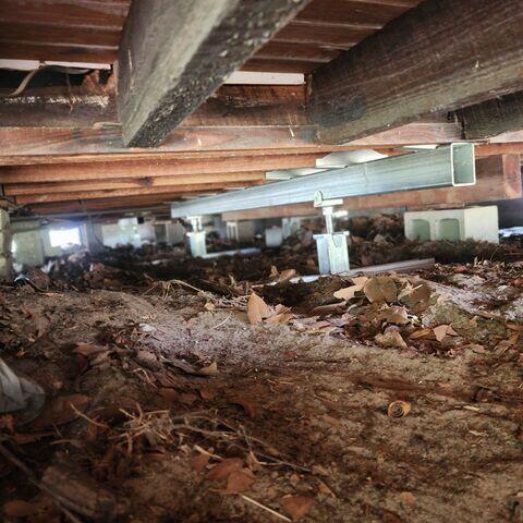 Complete Crawl Space Repair & Stabilization