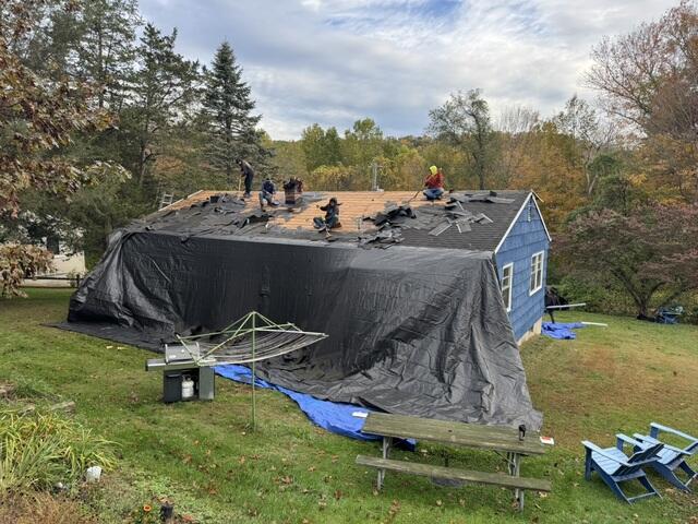 Tear-Off Underway