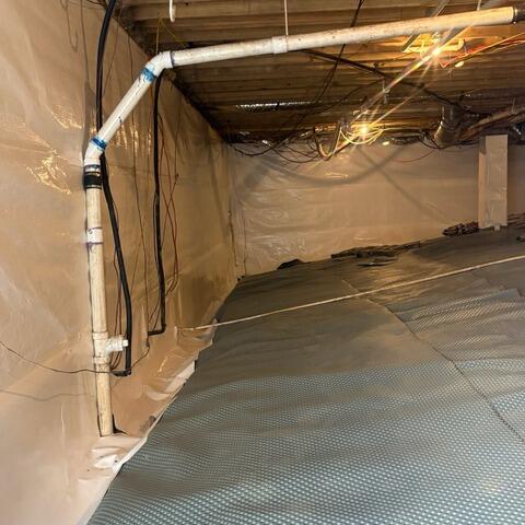 Drainage Matting Installation