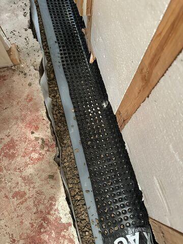 WaterGuard Drainage System Installation