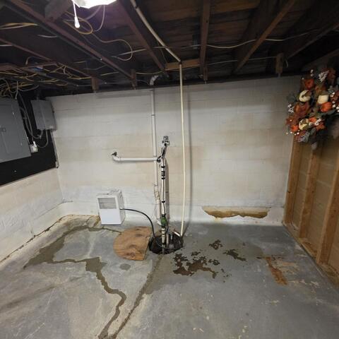 Water Seeping All Around