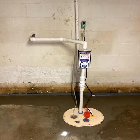 Second Sump Pump Upgraded