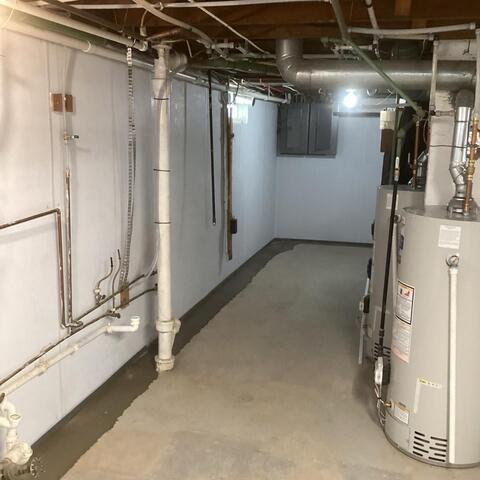 Brighter Basement Walls