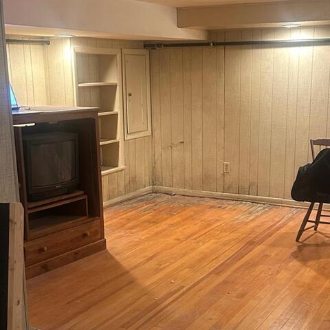 Finished Section Damaged by Water