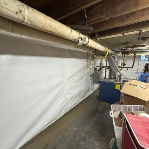 Walls Wrapped in CleanSpace