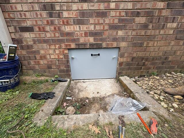New Crawl Space Door