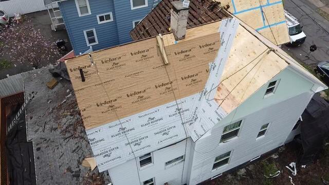 Seams Sealed Before Shingles