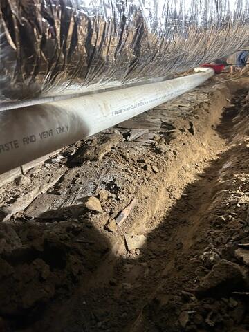 Drainage Trench