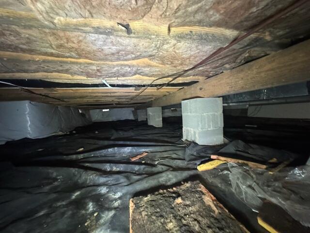 Crawl Space Upon Inspection