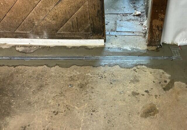 TrenchDrain Grated Basement Drain