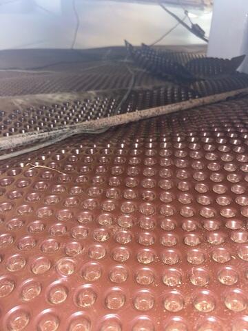 Drainage Matting Installed