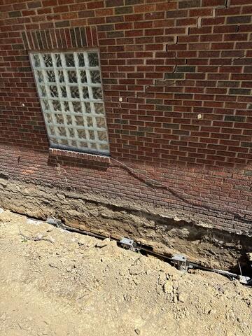Helical Pier Installation