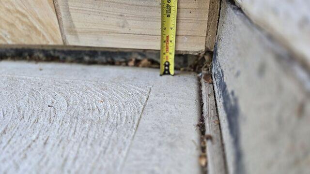 Unleveled Concrete Up Close