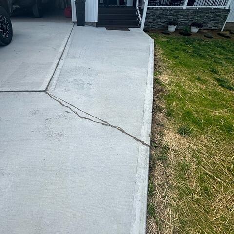 Driveway Cracks